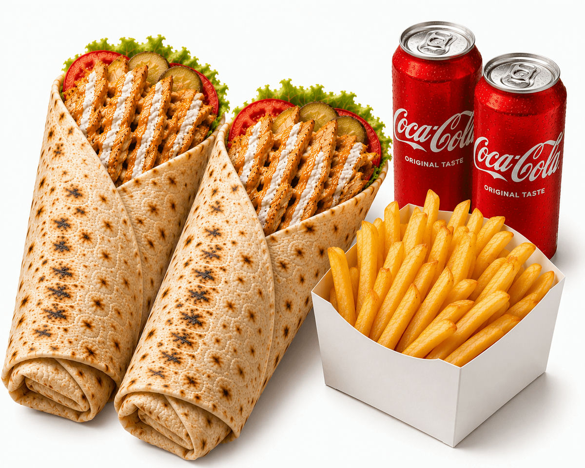 2 Large Menü